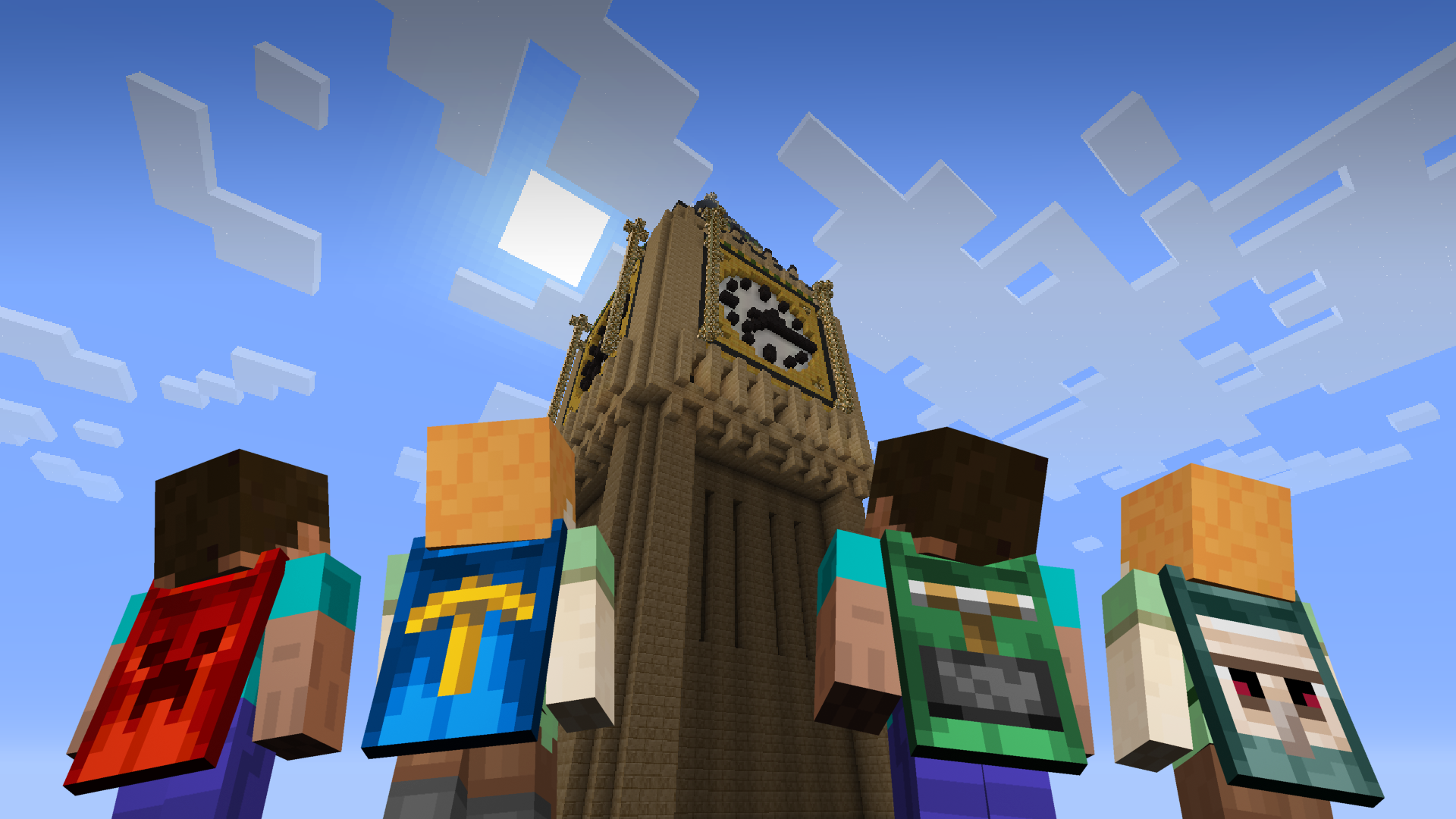 LittleBigPlanet meets Minecraft! Minecon capes!