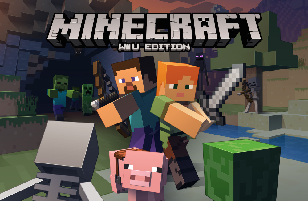 Minecraft komt naar de WiiU!