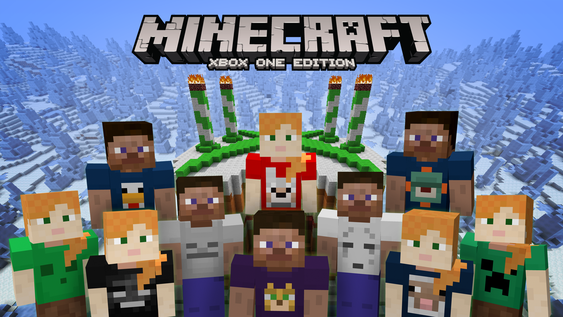 minecraft xbox one free skins